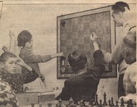 Schachunterricht in den 60er Jahren